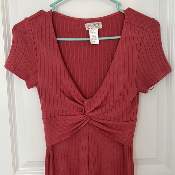 NWOT LSpace Terracotta Jasmine Jumpsuit - Picture 4 of 7
